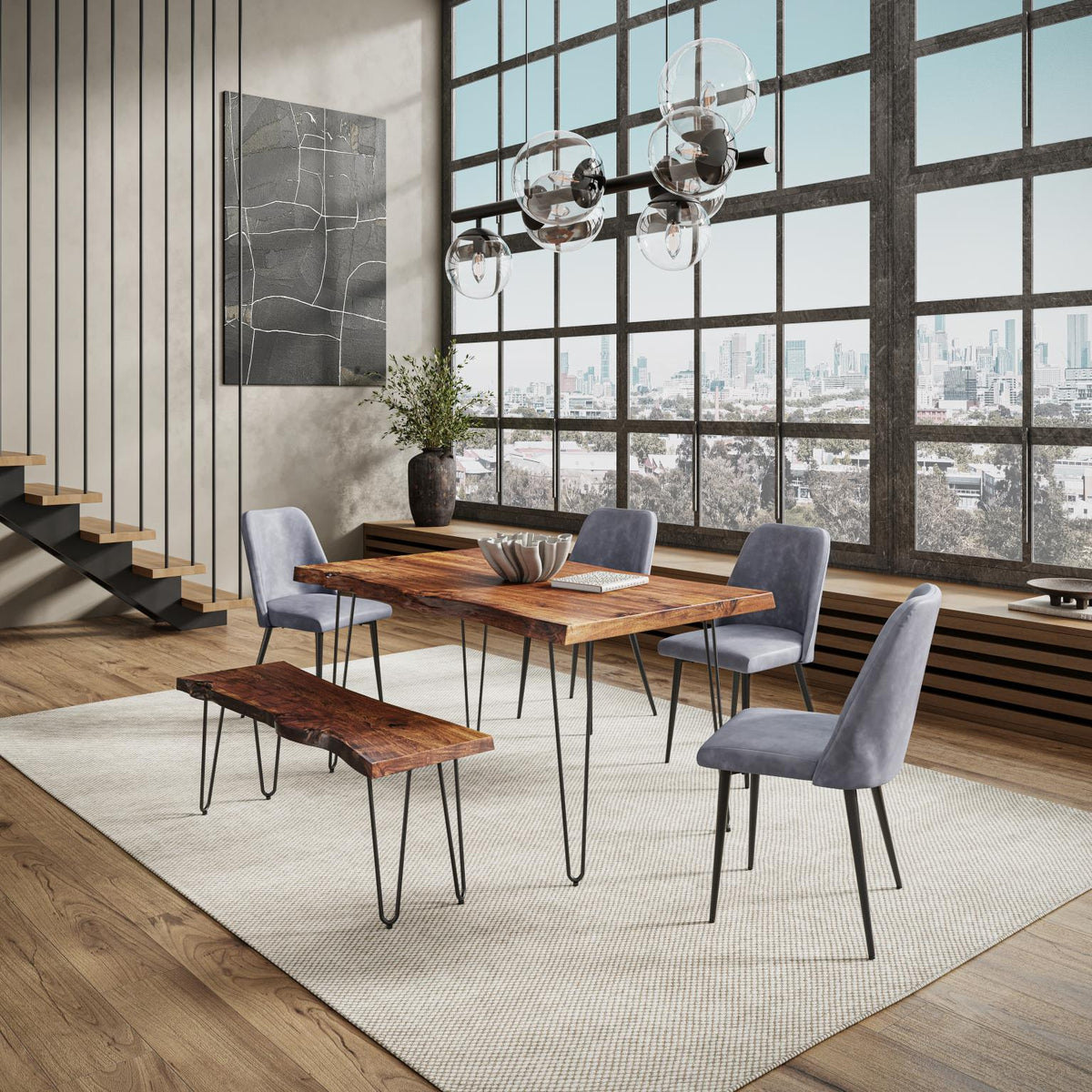 Organic Edge with Maddie Chairs - Gray – Lifestyle Maui